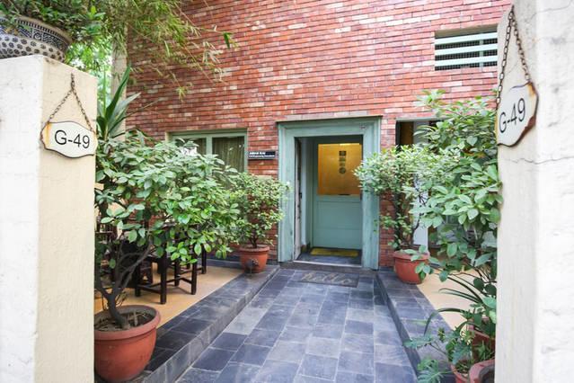 G 49 Bed & Breakfast Nowe Delhi Zewnętrze zdjęcie